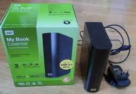 WD MyBook 3TB Externe Festplatte  USB 3.0  Top Zustand
