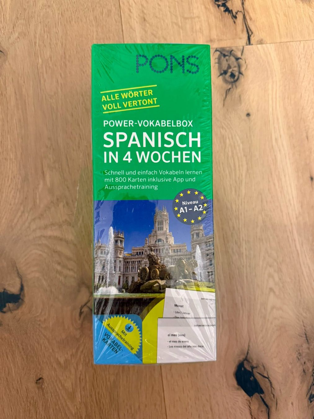 Libri: PONS Power-Vokabelbox Spanisch 4 Wochen neu – Nuovo e nell'imballaggio originale da Fällanden venduto da ala_k7vk
