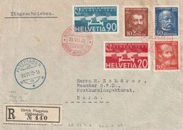 SF 32.4 a, ZURICH - INTERLAKEN, Fr 85.--