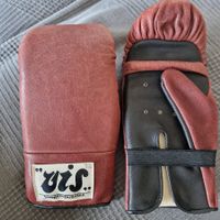 Leder Box-Handschuhe
