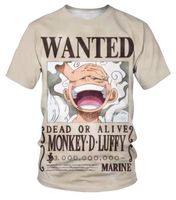 One Piece T-Shirt verschiedene Grössen