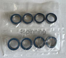 8x Ball Bearings 8x12 x3.5mm – ABEC5 – Rubber Shield – NEW
