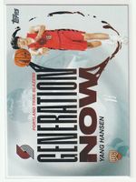 2025 Topps Flagship Basketball Yang Hansen Generation Now