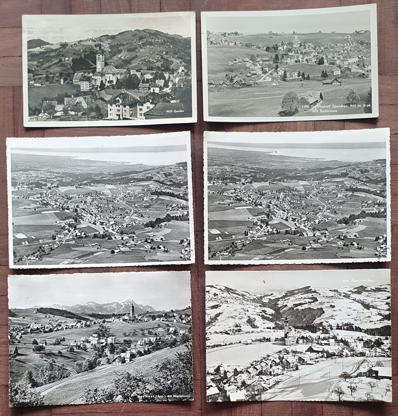 Ansichtskarten: 6 Ansichtskarten Speicher AR – Gebraucht aus Kreuzlingen von Rschweiz1