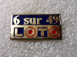 Ansteckpin 62: 6 sur 49 Loto