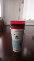 Starbucks-Becher, 4er-Set, neuwertig