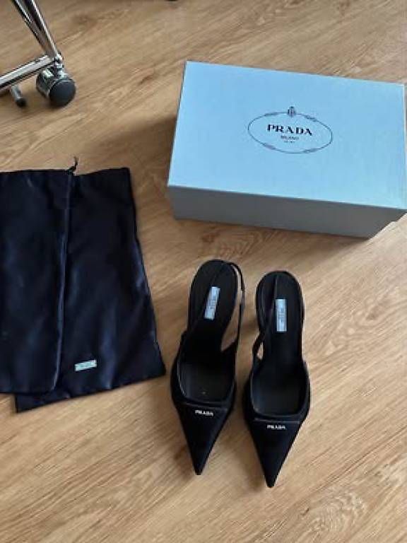 Damenschuhe: Prada Slingback Pumps, Gr. 38.5 – Gebraucht aus Zürich von smeiteli