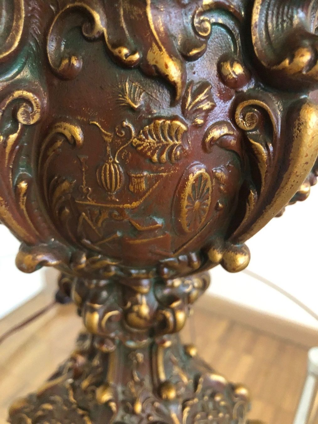 Lampade: Antik Tischlampe – Usato da Basel venduto da tar92 5