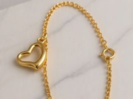 Armband aus echtem Gold am