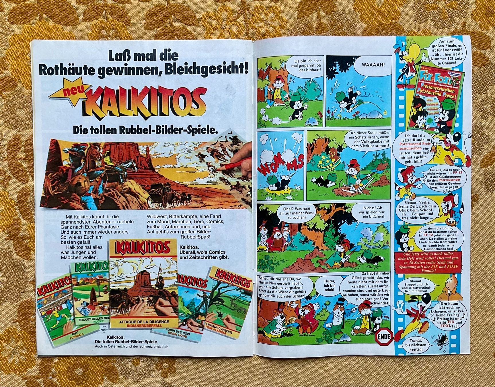 Fumetti: Fix und Foxi Heft Nr 11von 1978 – Usato da Endingen venduto da nathan05 8
