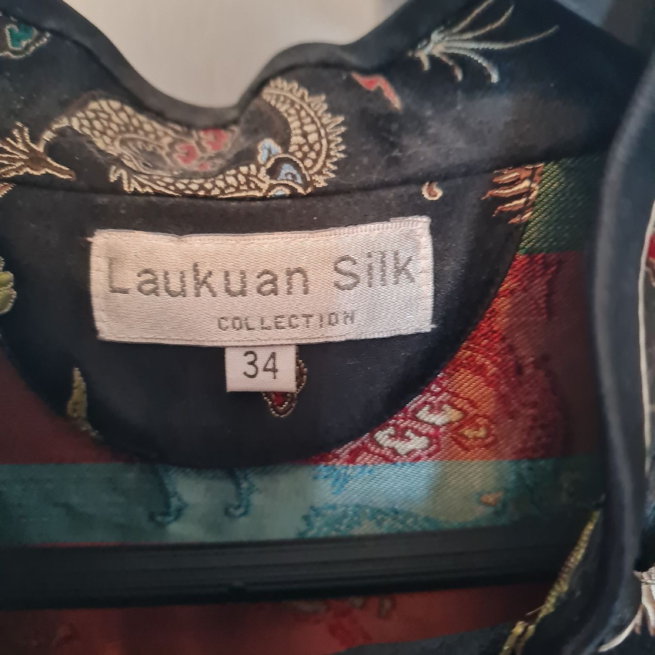Camicette: chinesische Bluse / Jacke, Größe 34 – Usato da Uster venduto da trilio 3