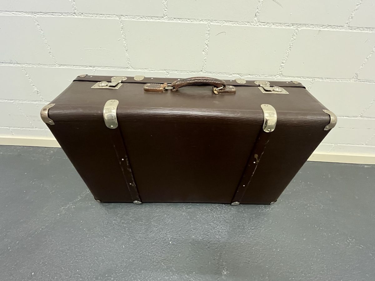 Valises de voyage: Antiker Reisekoffer Vulcanfiber – D'occasion à Rüti ZH par Walti0 6