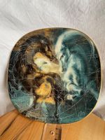 Hans Erni, Wandteller, zwei Pferde, Rosenthal