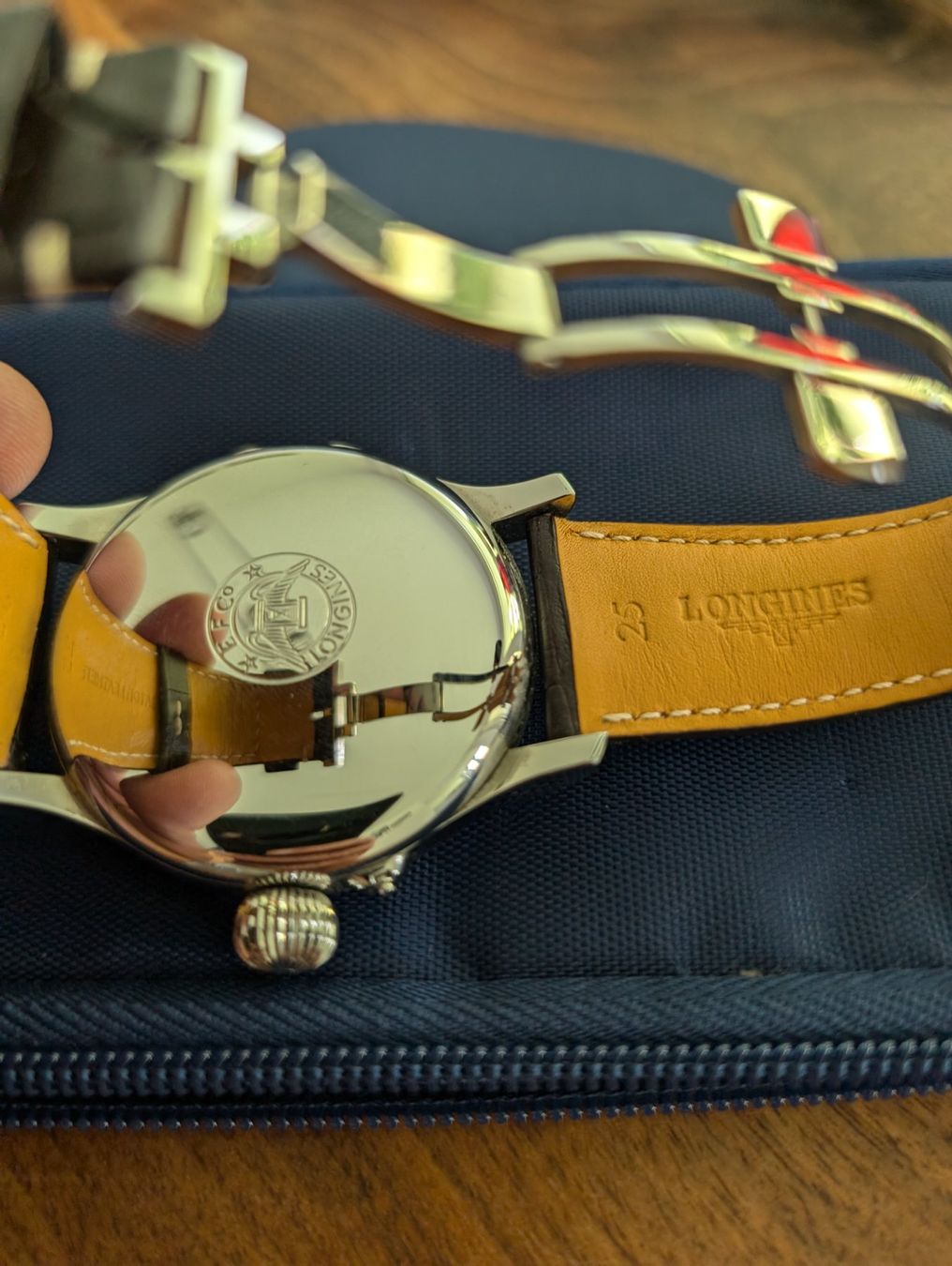 Longines Orologi: Longines Weems Second-Setting Watch – Usato da Meggen venduto da banduga 6