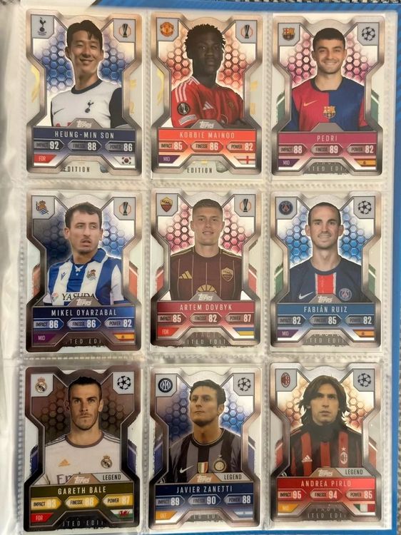 Topps Carte collezionabili: all 9 Match Attax Extra 24/25 CX cards (Chrome X Shield) ⭐️ – Nuovo (secondo la descrizione) da Monthey venduto da rim1870