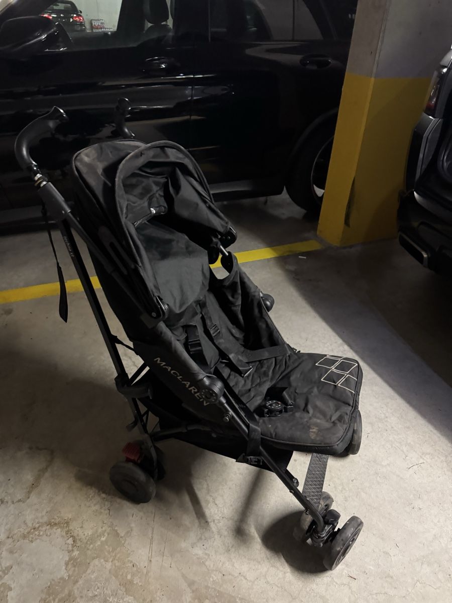 Accessori per carrozzine: MacLaren Kinderwagen schwarz  – Usato da Neuenhof venduto da ero_fvx2