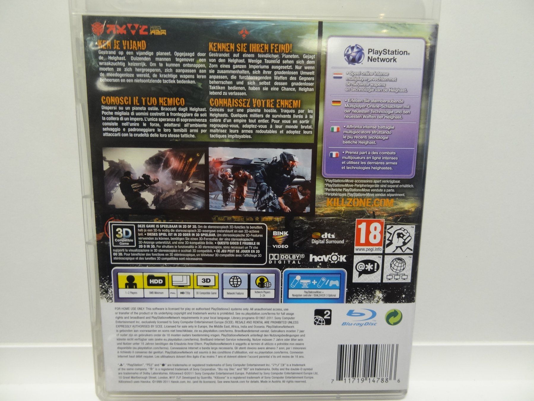 Sony Spiele: KILLZONE 3 PS3 – Gebraucht aus luzern von musicandart 1