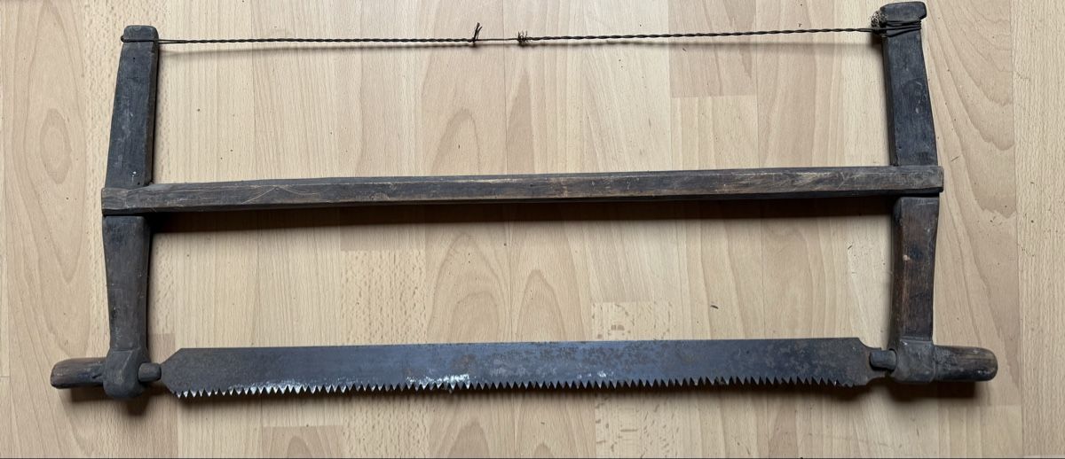 Sägen: 3 alte Spannsägen, Handsägen, Bogensägen – Gebraucht aus Opfikon von BananaGio01 3