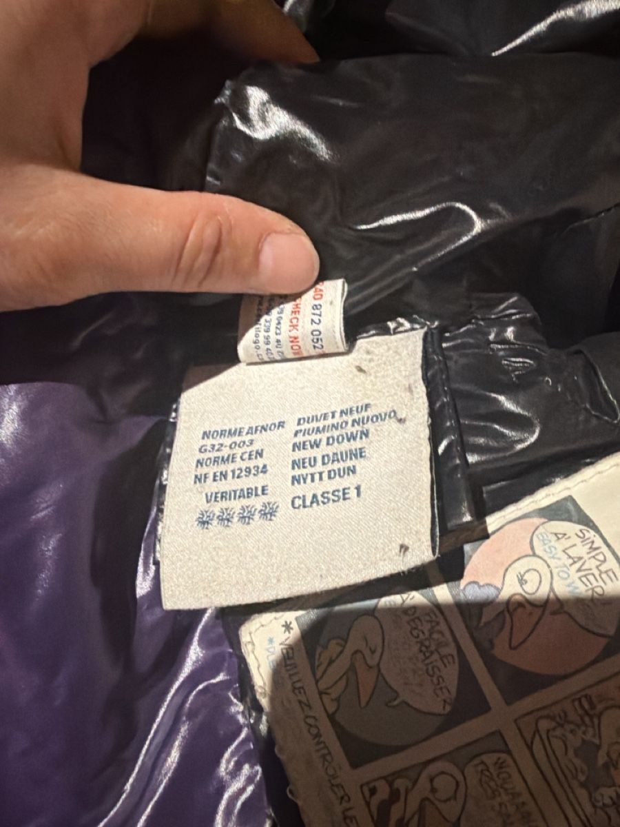 Moncler Vestes: Piumino Moncler vintage viola – D'occasion à Cama par stevemassive 4