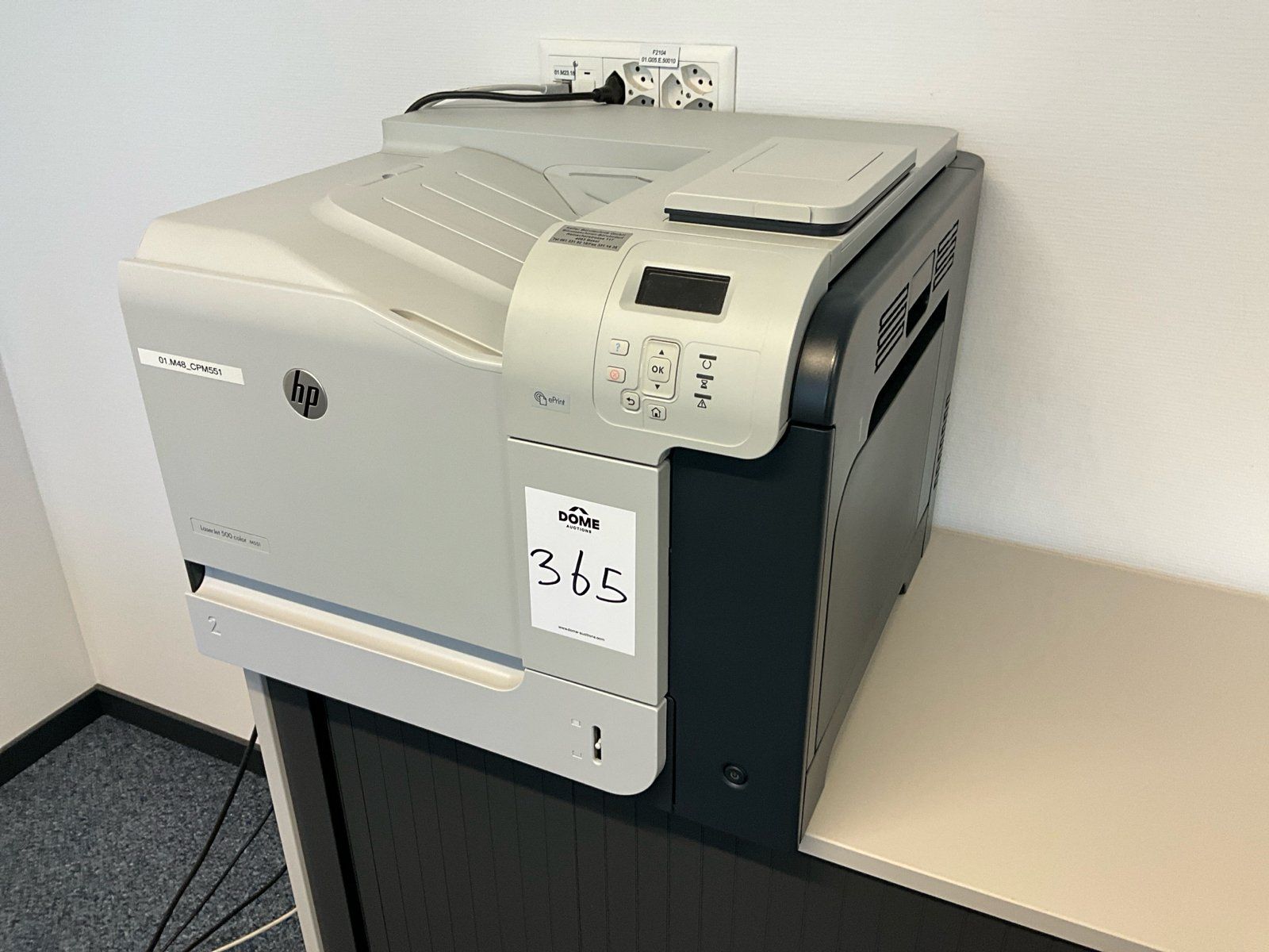 Stampanti: HP Laserjet 500 color m551 Drucker – Usato da Zürich venduto da PIPM_Switzerland