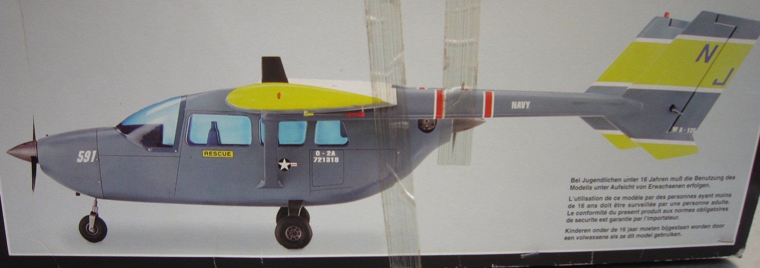 RC Kits de montage: Cessna O-2 Skymaster (1/5.5) – D'occasion à Niederuzwil par Pmojzisek 9