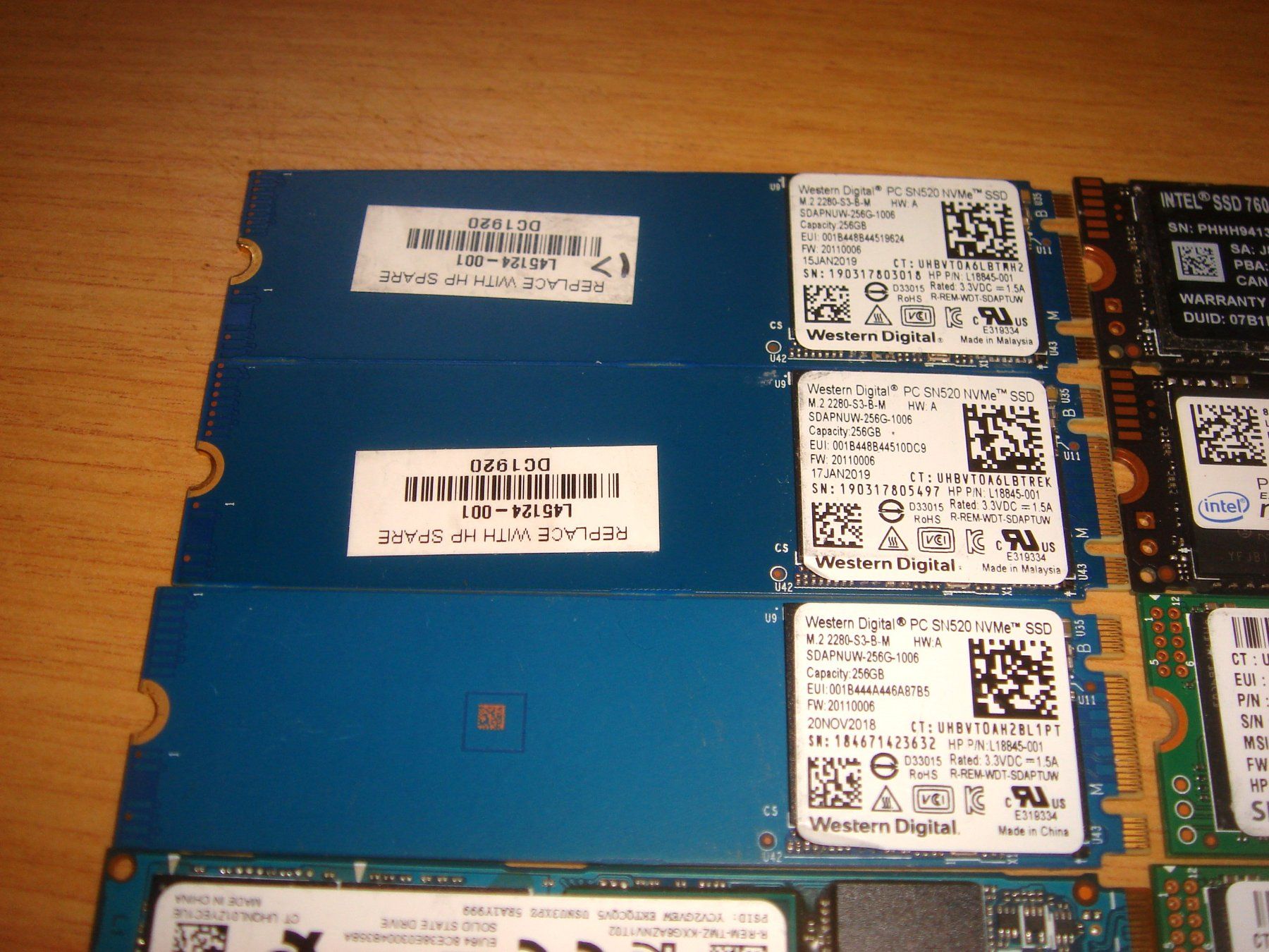 Dischi rigidi: 1 stück 256gb m.2 nvme ssd. Getestet. – Usato da St. Gallen venduto da pc-sg 1