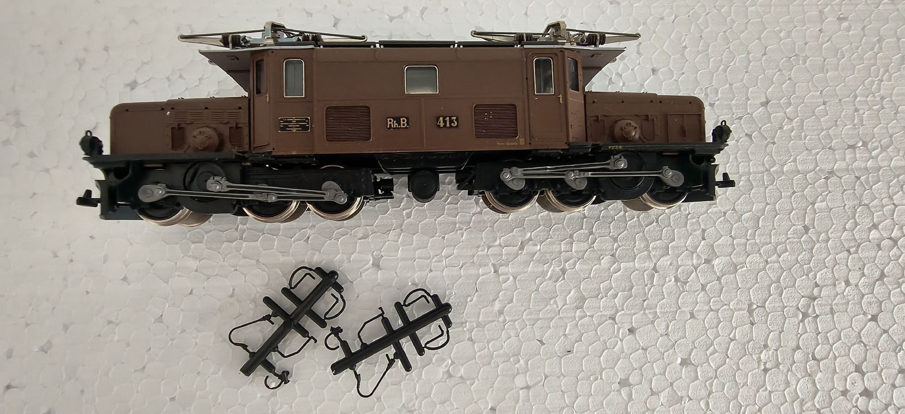 Bemo Trains électriques: RhB Krokodil, Güterwagen  – D'occasion à Langnau i. E. par m.du 3
