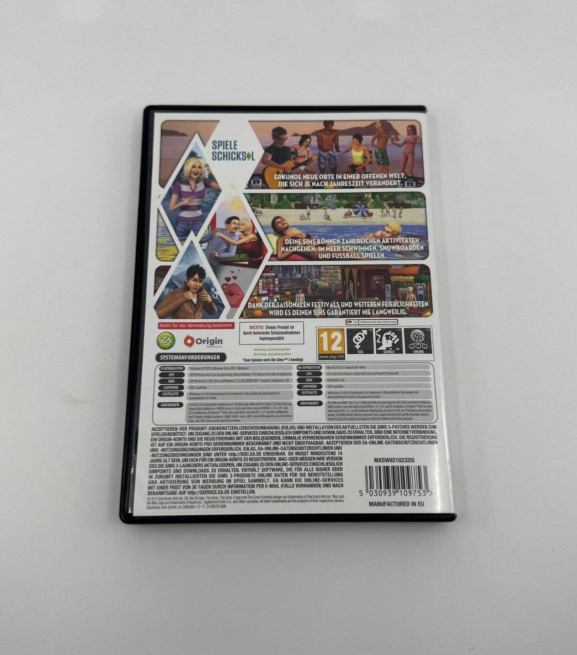 Giochi: Die Sims 3 plus Jahreszeiten (PC) – Usato da Herisau venduto da Seyashop1 2
