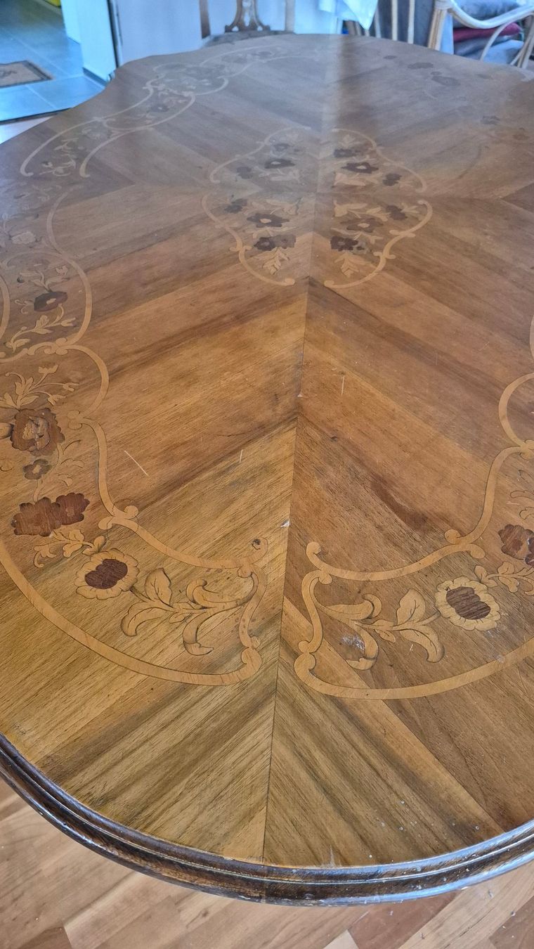 Tavoli: Herrschaftlicher, grosser Barock-Holztisch – Usato da Trimmis venduto da Florianschlumpf 3