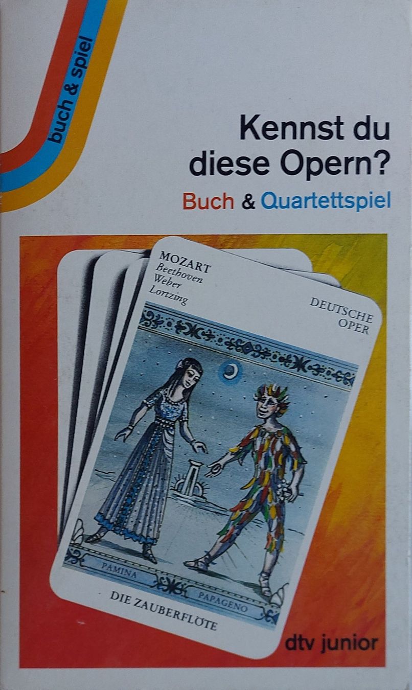 Giochi: Buch & Quartettspiel - Kennst du diese Opern? dtv junior – Usato da Winterthur venduto da ugahugah