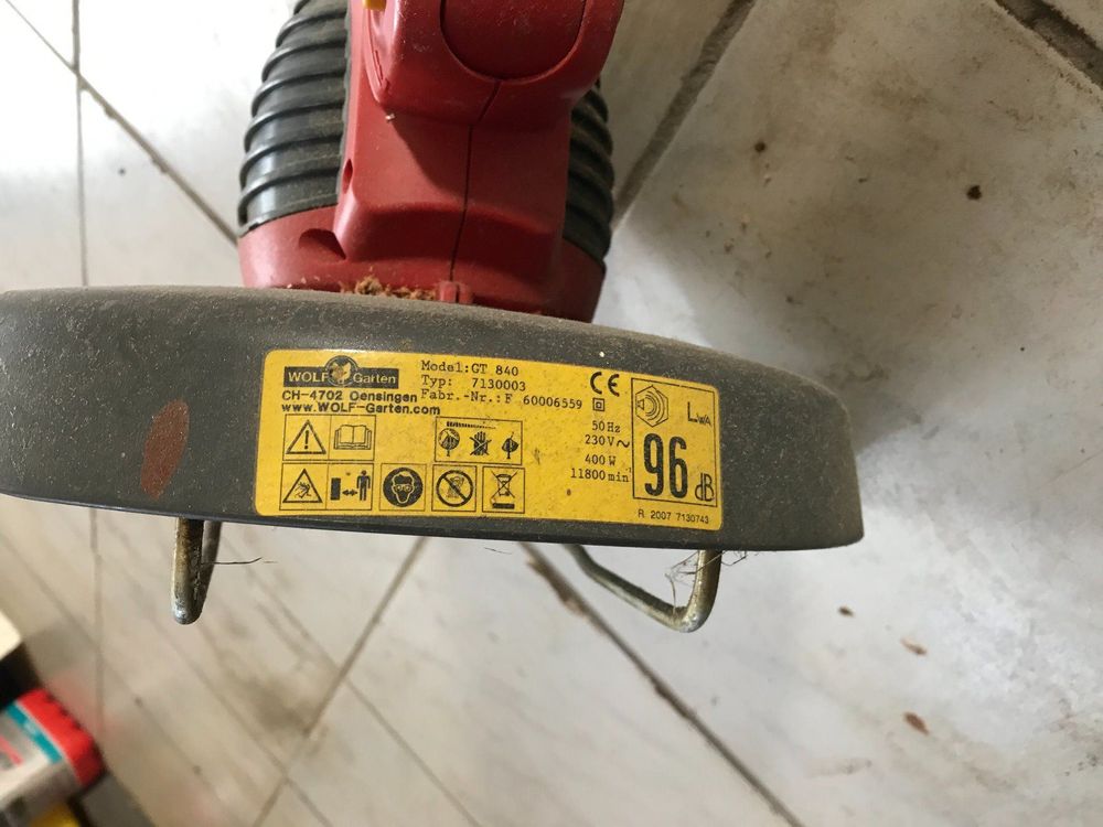 WOLF GT 840 Rasentrimmer elektrisch Kaufen auf Ricardo