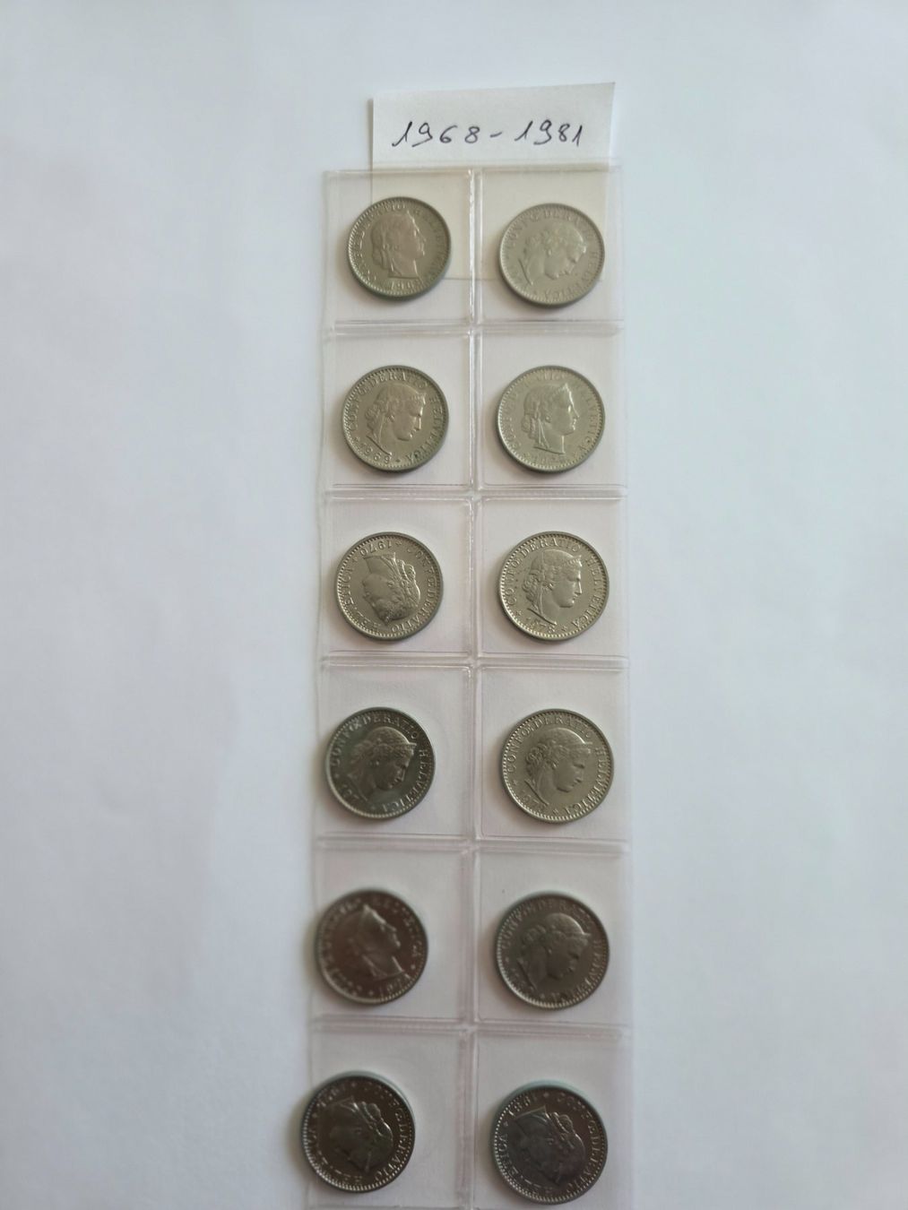Tutti le monete: Pièces de 20 ct. de 1891 à 1993 – Usato da Concise venduto da coolinvest 6