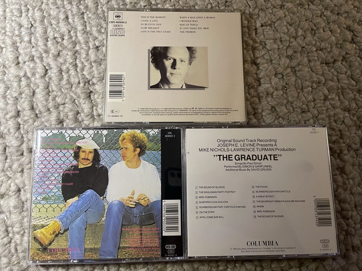 CDs: Art Garfunkel + 2x Simon & Garfunkel  – D'occasion à Reinach AG par trigger7811 2