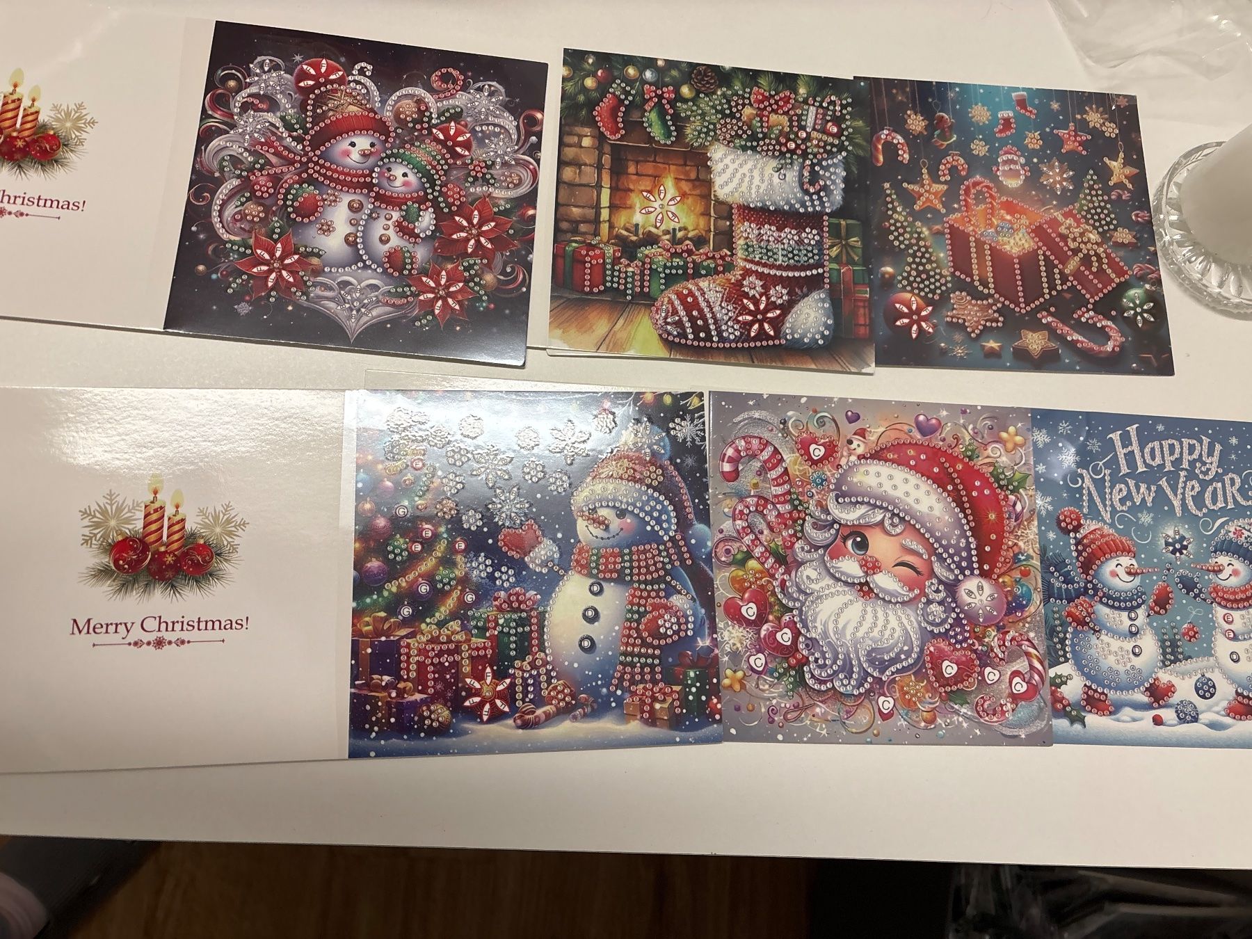 Kit bricolage: Diamond Paiting Karten Weihnachten – Nuovo (secondo la descrizione) da Amriswil venduto da SCHLOSSGEISTLI