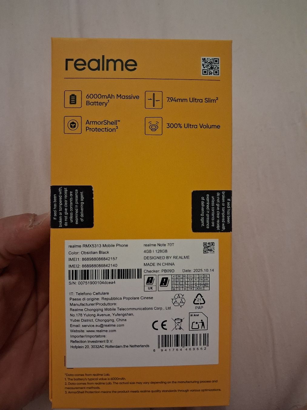 Realme Telefoni cellulari / Smartphones: Realme smartphone Nuovo !!! – Nuovo e nell'imballaggio originale da Jona venduto da api_sdn2 5
