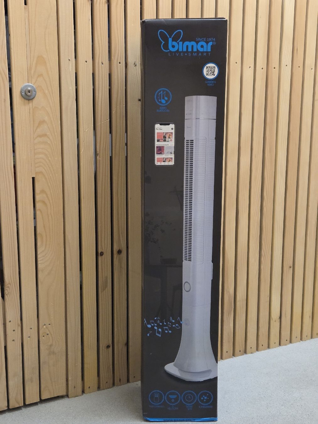 Ventilatori: Standventilator Bimar mit App-Steuerung - Neu - – Nuovo e nell'imballaggio originale da Emmen venduto da GrabandGo