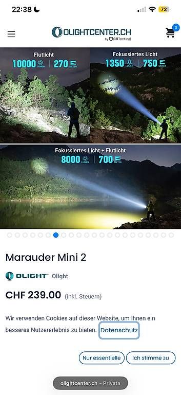 Altro in Decorazioni & Accessori: OLIGHT MARAUDER MINI LIMITED – Nuovo e nell'imballaggio originale da Grono venduto da tis_xh9c 3