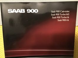 Saab 900 Cabriolet, Turbo 16S, Turbo 16, i 16 Prospekt 1988