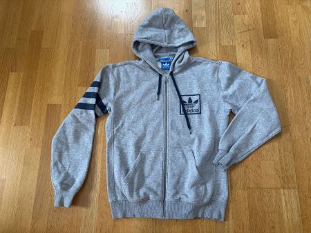 Adidas Hoodie, Grösse XS, Grau, Top Zustand