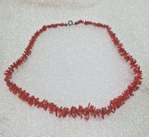 Halskette Koralle rot guter Zustand