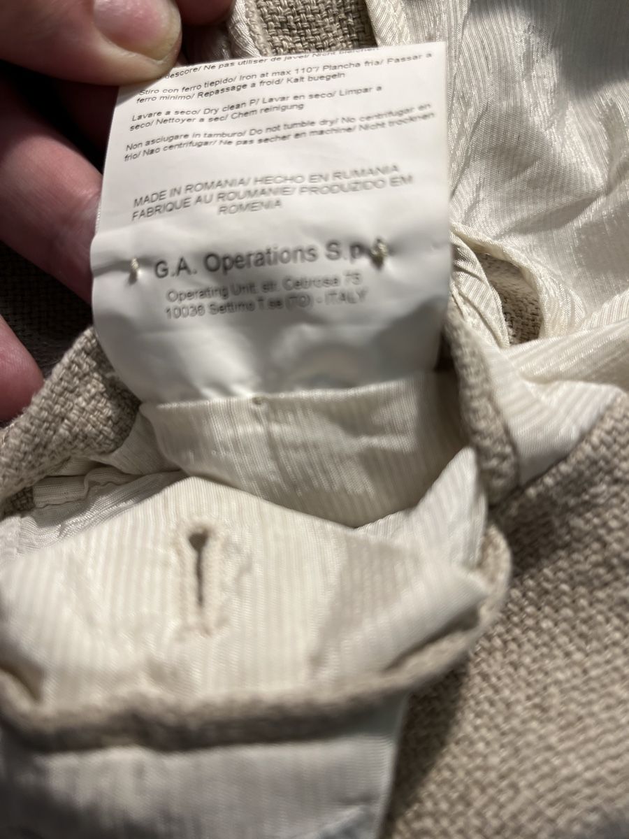 Armani Giacche: Superbe Veste LIN Armani Collezioni, NEUVE – Nuovo (secondo la descrizione) da Lovens venduto da mar_f6bt 8