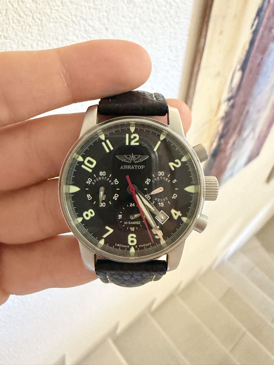 Orologi: Aviator Fliegeruhr Automatik – Usato da Niederbipp venduto da jan_98lt