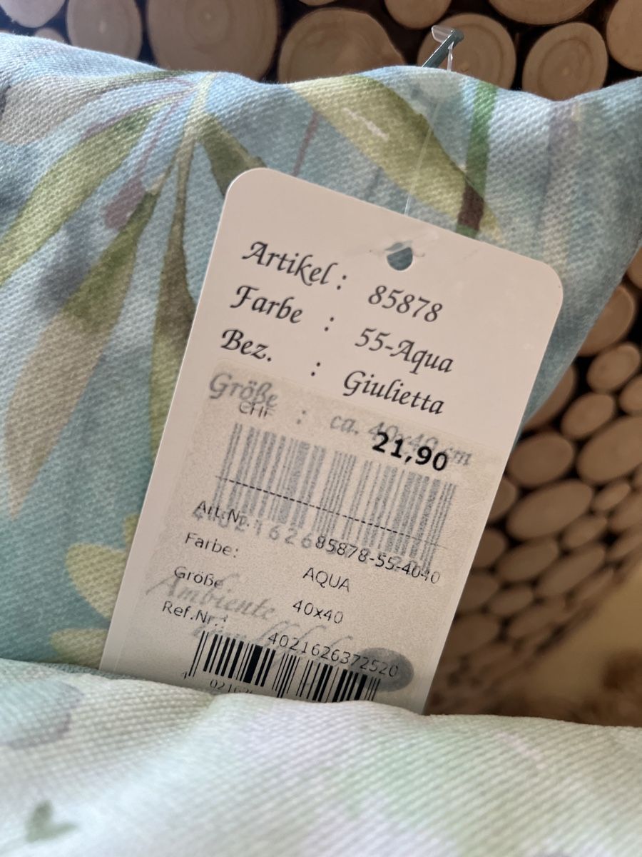 Kissen: 2 Cushions 40x40 cm New – Neu (gemäss Beschreibung) aus Oberarth von Flor_Boaglio 1