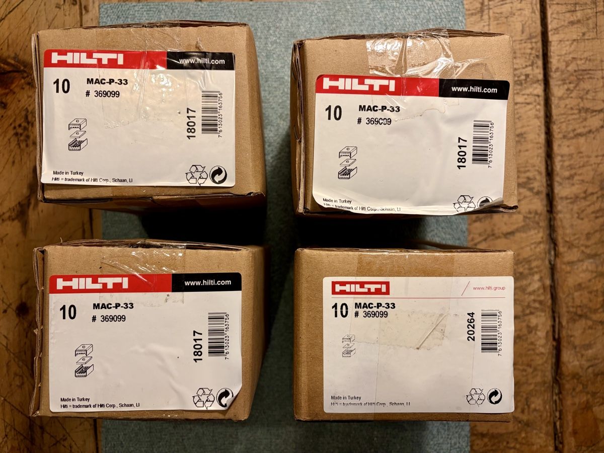 Hilti Alle Werkzeuge: MAC-P33 3 Schallschutzsets – Neu und originalverpackt aus Augst BL von faebeli85 1