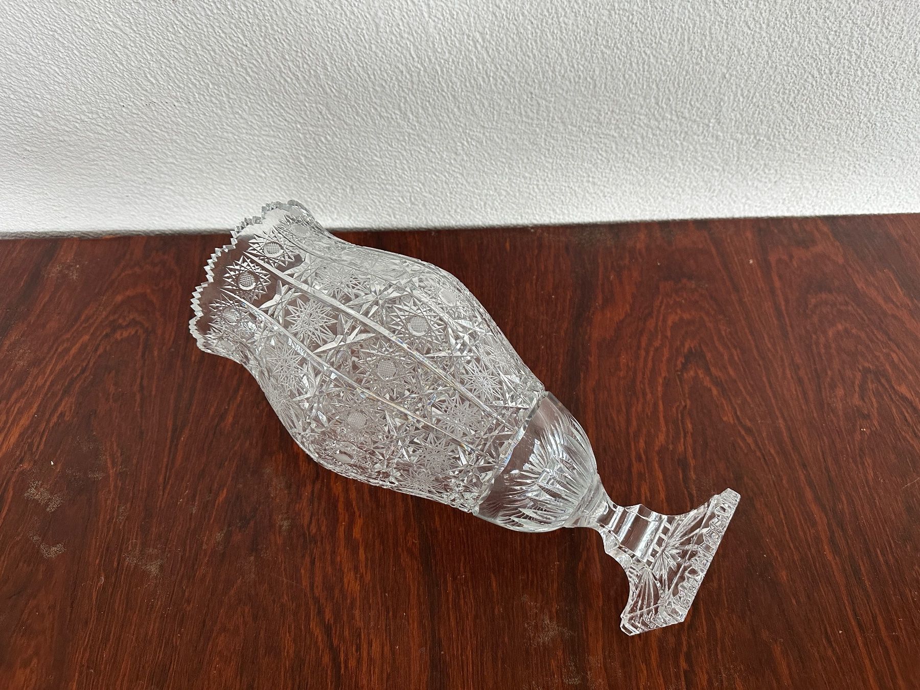 Vasi & Recipienti: grosse Vintage Kristallglas Vase – Usato da Zürich venduto da frauflufelberg 1