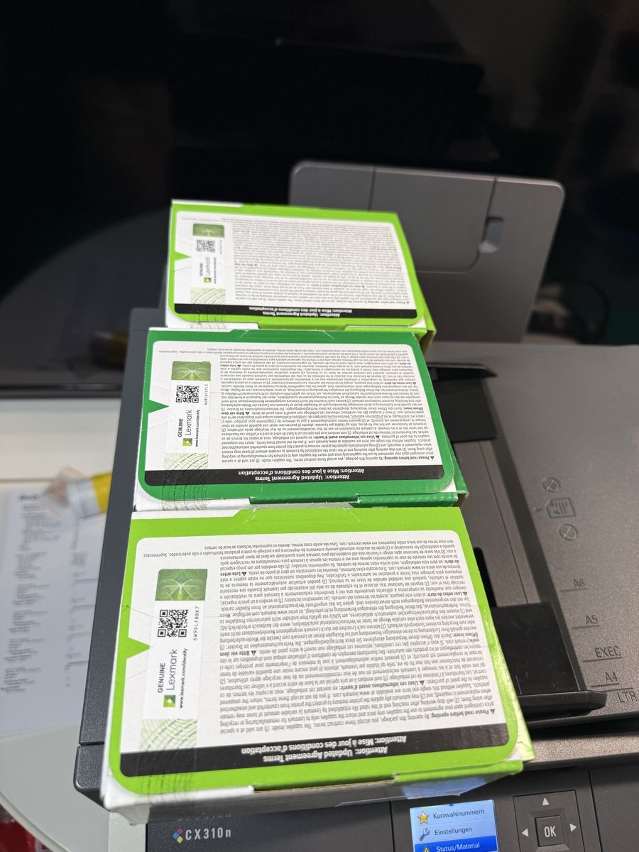 Lexmark Stampanti: Lexmark CX310n Farblaser-Multifunktionsdrucker inkl. 3 toner – Usato da Spreitenbach venduto da dan_xz6t 5