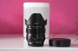 Fujifilm Fujinon XF 14mm f2.8 R, TOP, + Metall-Blende