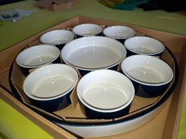 Fondue Chinoise Plattenset