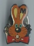 Lustiger Migros Hase Pin
