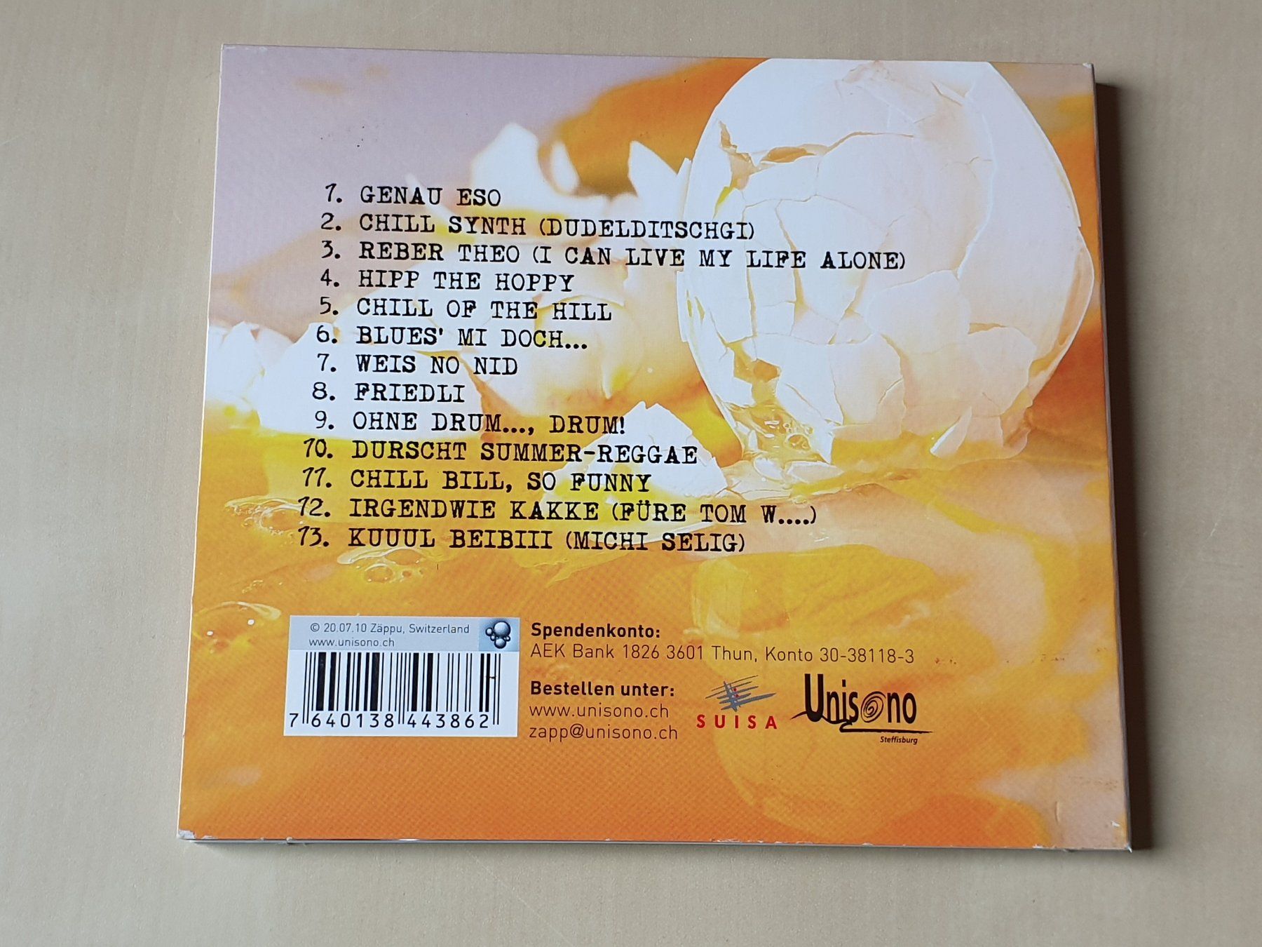 CD: Zäppu i-Tätsch – Usato da Stansstad venduto da collectorsshop 1